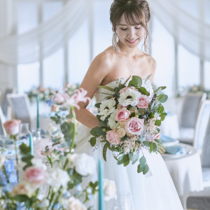 花嫁を引き立てるウェディングドレス|エルセルモ広島の写真(26472907)