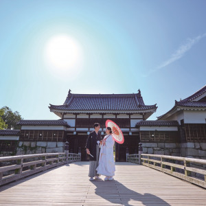 ～広島護国神社～ 400有余年の歴史を誇る広島城跡地に鎮座する神社美しき日本の花嫁を見守る厳かな神前式|リーガロイヤルホテル広島の写真(32976567)