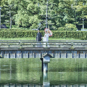 ～広島護国神社～ 400有余年の歴史を誇る広島城跡地に鎮座する神社美しき日本の花嫁を見守る厳かな神前式|リーガロイヤルホテル広島の写真(42822733)