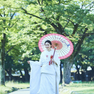 ～広島護国神社～ 400有余年の歴史を誇る広島城跡地に鎮座する神社美しき日本の花嫁を見守る厳かな神前式|リーガロイヤルホテル広島の写真(42822729)