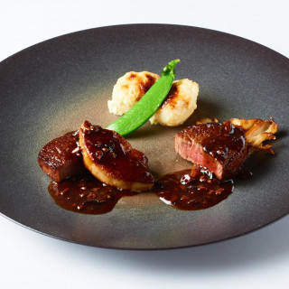 定額制だからフォアグラや国産牛も悩まずにチョイス！