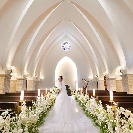 アンフェリシオンの結婚式の公式写真
