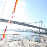 竹芝桟橋から出航して羽田空港沖で旋回してくる2時間のクルージング