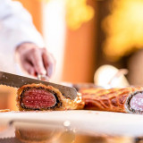 平日2組数限定！ル・トリアノンでの国産牛フィレ肉のパイ包み焼き他3品豪華無料試食