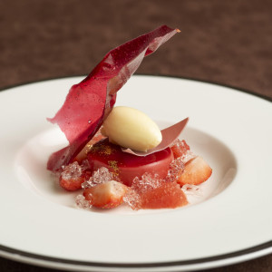 パティシエ渾身のドレスをイメージしたデザートも|グランドプリンスホテル高輪 貴賓館の写真(55862589)