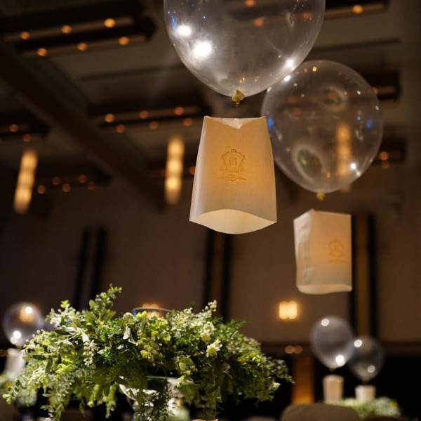 天井高7mで華やかでラグジュアリーなパーティーが叶う「プリンスルーム」