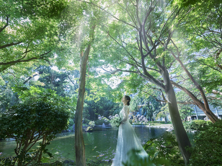 五感を満たす高輪庭園ー都心とは思えぬ美しい自然に讃えられてー