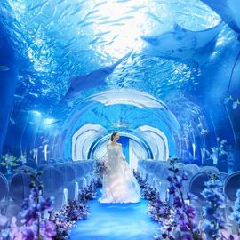 三連休SP◆水族館年間パスポート&試食◆緑の中で叶うチャペルW