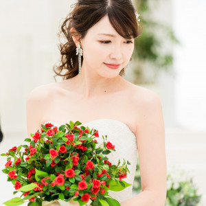 可憐な花々で、花嫁を飾る|品川プリンスホテルの写真(5839245)
