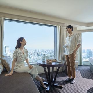 はじめてのご結婚記念日に品川プリンスホテルへおふたりを無料にてご招待いたします。