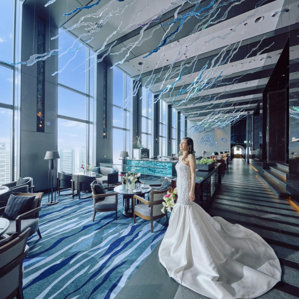 地上130mの高さにある絶景と共に