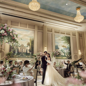 「パレロワイヤル」はプロジェクションマッピングや華やかな照明演出が映えるバンケット。|グランドニッコー東京 台場の写真(55461306)