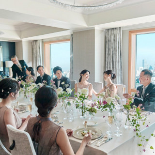 《少人数ウエディング》口コミで大好評の美景×贅沢試食×チャペル体験