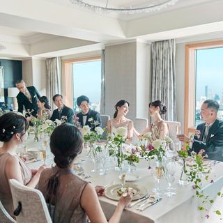 【少人数W】スイートルームも選べる◆地上100m絶景×美食体験