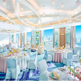 【ゲスト感動】東京を一望する「光」×牛フィレ試食×挙式体験