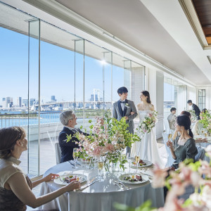 【レインボーテラス】美味しいお料理と共にこの景色がゲストへの最高のおもてなしになるはず|ヒルトン東京お台場の写真(51378071)