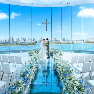 【ルーチェマーレ】青々とした海と空の絶景は圧巻|ヒルトン東京お台場の写真(51615738)