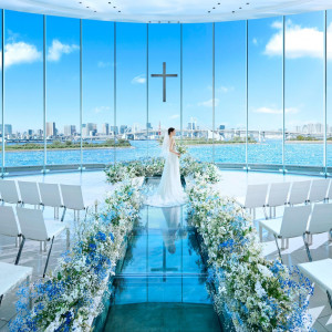 【BIG◎/最大135万優待】感動絶景チャペル体験×シェフ特製豪華試食