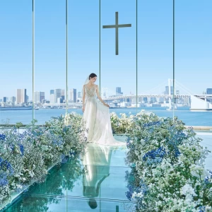 直前OK【土曜AM限定最大135万優待】絶景チャペル＆国産牛網焼き