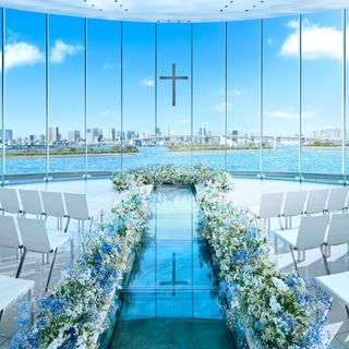 1件目来館特典としてチャペル挙式料50%OFF(220,000円のご優待◎)