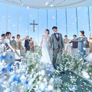 【限定開催BIGフェア◎】絶景チャペル＆海が見える会場体験 ＆豪華試食