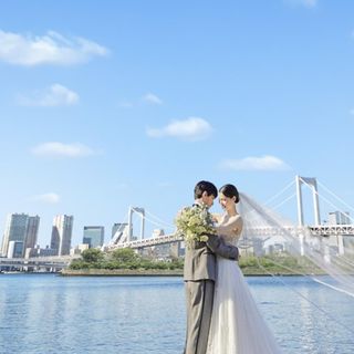 【お台場の絶景を満喫!】チャペル&ホテルメイドのスイーツ体験