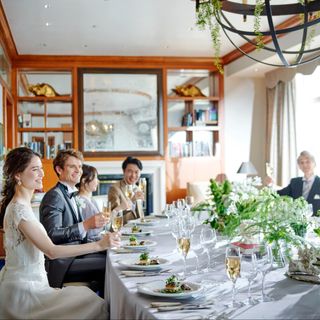 【6名から25名に◎】 絶景を楽しめる少人数WD×豪華試食会