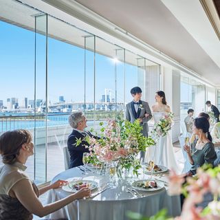 【15～50名限定】絶景チャペル＆海が見える会場体験 スイーツ試食付
