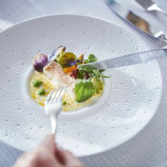 最高に美味しくて美しい料理をお届けするためにひたむきに料理と向きあい続けるメニューは絶品