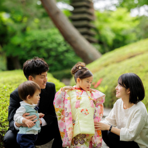 結婚式後もお子様の七五三や家族の節目をお祝いできる|八芳園の写真(50598299)