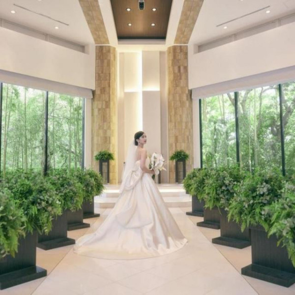 緑と光が溢れるCelebration Hall -The ORIENTAL-