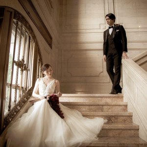 写真映え◎‼大理石の回廊は要チェック～重要文化財Wedding～