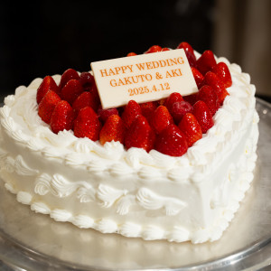 ハートのウェディングケーキ|CENTURY COURT Marunouchi（明治生命館内・国指定重要文化財）の写真(51215773)