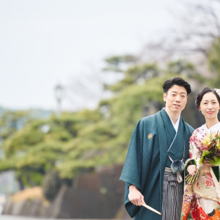 和装に似合う皇居近くの撮影もお薦め
