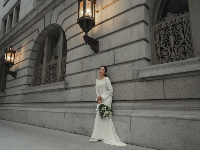 国の重要文化財「明治生命館」を舞台にフォトwedding