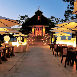 下見した会場の写真