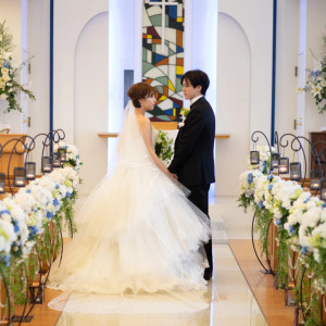 下見した会場の写真