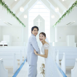 【フォト婚|15万円~撮影可】選べる衣裳450着×本格チャペル見学