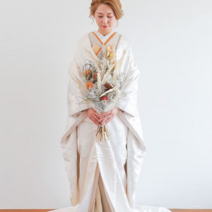 繊細な織柄と柔らかな光沢が、気品ある佇まいを演出します。|ラ セーヌ マリアージュ 四日市 ＜三重平安閣グループ＞の写真(51406226)