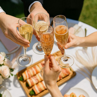 ご祝儀ではなく、気軽な会費で楽しめる結婚パーティ。
ゲストにも優しく、おふたりらしいおもてなしを。