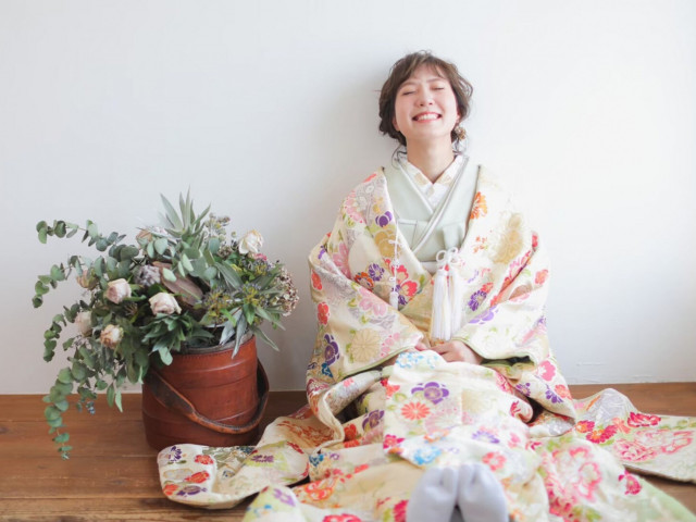 ドレス展示