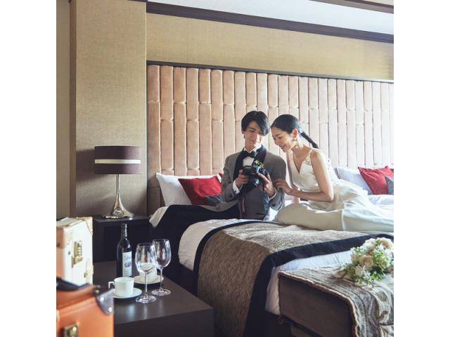 【結婚式前夜から特別な時間を】1日1組限定スイートルーム宿泊プレゼント