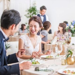 <緑溢れる貸切邸宅>贅沢フレンチ試食×挙式体験×ドレス特典付