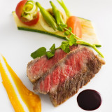 メインの近江牛は一番人気のメニュー