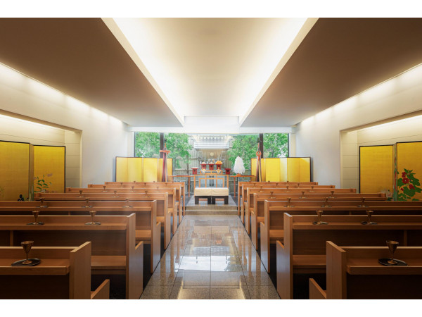 長浜八幡宮の御分詞を祀る「祥雲殿」