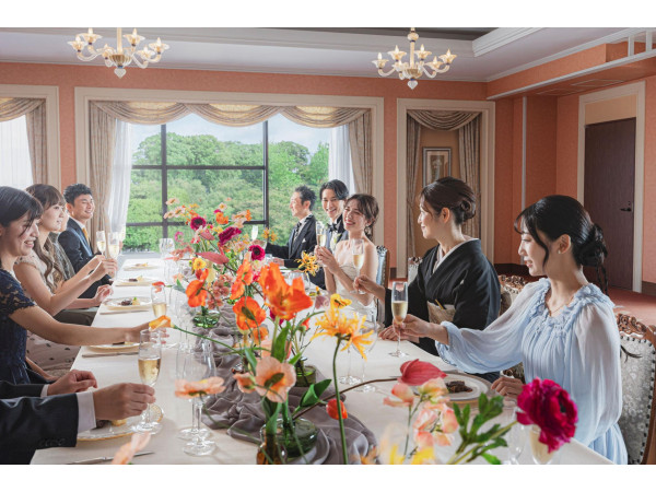 家族だけの少人数ウェディングなどに合わせた少人数専用会場