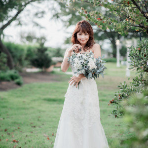 ウェディングドレスが映える美しい花嫁姿|北ビワコホテルグラツィエの写真(50483712)