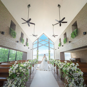 【チャペル堂々リニューアル!見学スタート♪挙式料全額プレゼント】スイートルーム宿泊特典付き*リゾートホテルで叶える贅沢な滞在型ウェディング♪|北ビワコホテルグラツィエの写真(54977318)