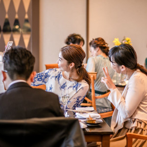 友人だけのパーティでも貸切可能なレストラン（日程は相談になります)|北ビワコホテルグラツィエの写真(47346838)