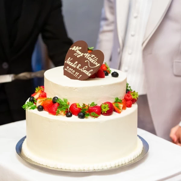 こだわりのウェディングケーキもご要望をおきかせください！